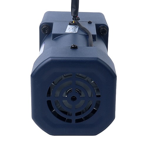 90W 220VAC 50Hz 0.45-6.75RPM 20.00Nm(2832.23oz.in) Flange 90mm Spur Gearbox Single-phase AC Variable Speed Motor - 5IK90RGU-CF/5GU200KB | StepperOnline AU
