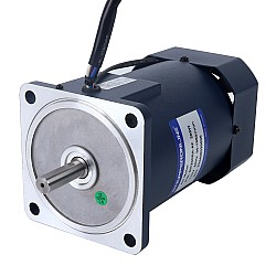 200W 110VAC 60Hz 90-1550RPM 1.20Nm(169.93oz.in) Flange 104mm Single-phase AC Variable Speed Motor