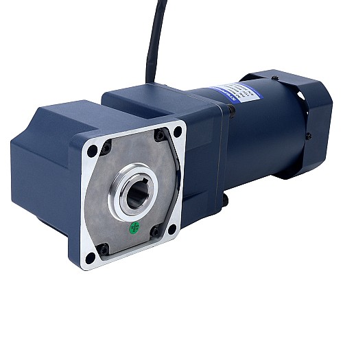 200W 220VAC 50Hz 6-90RPM 15.00Nm(2124.15oz.in) Flange 104mm Right Angle Gearbox Single-phase AC Variable Speed Motor - 6IK200RGU-CF/6GU15RC | StepperOnline AU
