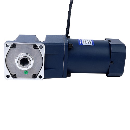 200W 220VAC 50Hz 6-90RPM 15.00Nm(2124.15oz.in) Flange 104mm Right Angle Gearbox Single-phase AC Variable Speed Motor - 6IK200RGU-CF/6GU15RC | StepperOnline AU