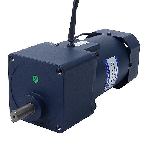 200W 220VAC 50Hz 18-270RPM 5.19Nm(734.96oz.in) Flange 104mm Spur Gearbox Single-phase AC Variable Speed Motor - 6IK200RGU-CF/6GU5K | StepperOnline AU