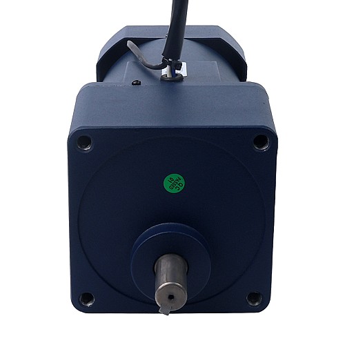 200W 220VAC 50Hz 18-270RPM 5.19Nm(734.96oz.in) Flange 104mm Spur Gearbox Single-phase AC Variable Speed Motor - 6IK200RGU-CF/6GU5K | StepperOnline AU