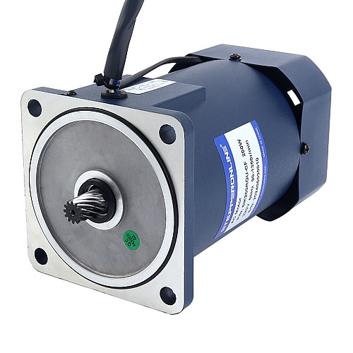 200W 220VAC 50Hz 6-90RPM 15.00Nm(2124.15oz.in) Flange 104mm Right Angle Gearbox Single-phase AC Variable Speed Motor - 6IK200RGU-CF/6GU15RC | StepperOnline AU