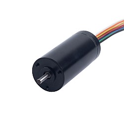 48V 10500RPM 23.5mNm 25.84W 0.67A Round Ф22x45mm Brushless Coreless Motor