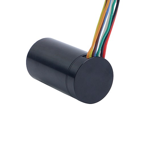 24V 140mNm 146.6W 9.21A Round Ф35x60mm Brushless Coreless Motor - 35CL60-24-P2-10000 | StepperOnline AU