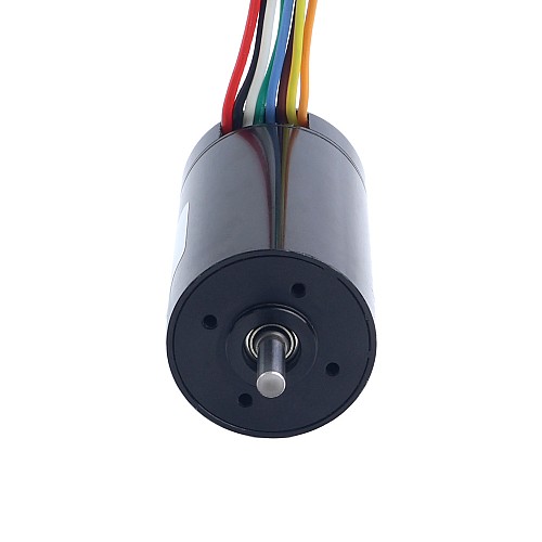 24V 140mNm 146.6W 9.21A Round Ф35x60mm Brushless Coreless Motor - 35CL60-24-P2-10000 | StepperOnline AU