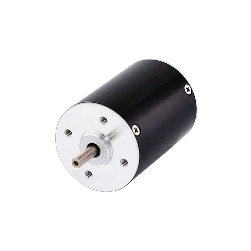 24V 5000RPM 0.029Nm 15W 0.98A Round Ф36x50mm Brushless DC Motor - 36BLR50-24-01 | StepperOnline AU