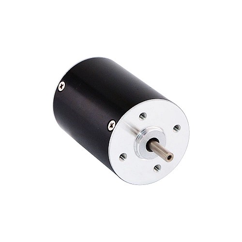 24V 5000RPM 0.029Nm 15W 0.98A Round Ф36x50mm Brushless DC Motor - 36BLR50-24-01 | StepperOnline AU