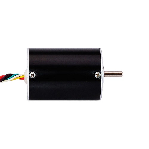 24V 5000RPM 0.029Nm 15W 0.98A Round Ф36x50mm Brushless DC Motor - 36BLR50-24-01 | StepperOnline AU