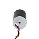 24V 3000RPM 0.064Nm 20W 1.09A Round Ф36x65mm Brushless DC Motor - 36BLR65-24-01 | StepperOnline AU