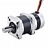 24V 84W 350RPM Geared Brushless DC Motor 1.89Nm(267.65oz.in) 10:1 High Precision Gearbox