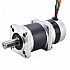 24V 84W 70RPM Geared Brushless DC Motor 8.63Nm(1221.4oz.in) 50:1 High Precision Gearbox