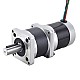24V 172W 350RPM Geared Brushless DC Motor 4.00Nm(566.45oz.in) 10:1 High Precision Gearbox - 57BLR70-24-02-HG10 | StepperOnline AU