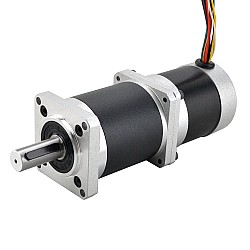 24V 172W 35RPM Geared Brushless DC Motor 25.00Nm(3540.29oz.in) 100:1 High Precision Gearbox