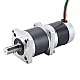 24V 172W 70RPM Geared Brushless DC Motor 17.63Nm(2496.61oz.in) 50:1 High Precision Gearbox - 57BLR70-24-02-HG50 | StepperOnline AU