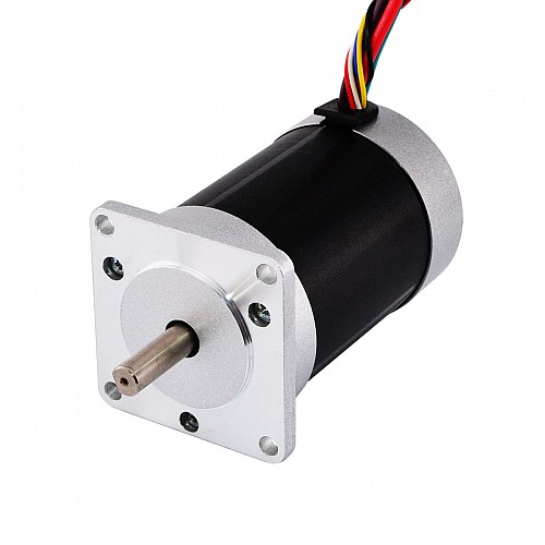 24V 3500RPM 0.6Nm 220W 14.0A Ф57x89mm Brushless DC Motor - 57BLR90-24-01 | StepperOnline AU