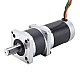 24V 220W 350RPM Geared Brushless DC Motor 5.10Nm(722.22oz.in) 10:1 High Precision Gearbox - 57BLR90-24-01-HG10 | StepperOnline AU