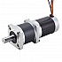 24V 220W 70RPM Geared Brushless DC Motor 20.00Nm(2832.23oz.in) 50:1 High Precision Gearbox
