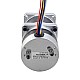 24V 84W 350RPM Geared Brushless DC Motor 1.89Nm(267.65oz.in) 10:1 High Precision Gearbox - 57BLR50-24-01-HG10 | StepperOnline AU