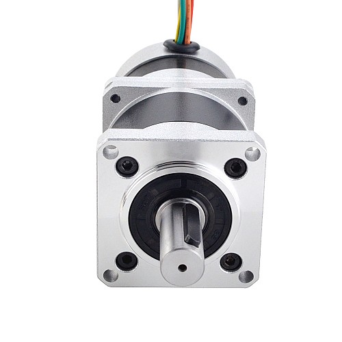 24V 84W 350RPM Geared Brushless DC Motor 1.89Nm(267.65oz.in) 10:1 High Precision Gearbox - 57BLR50-24-01-HG10 | StepperOnline AU