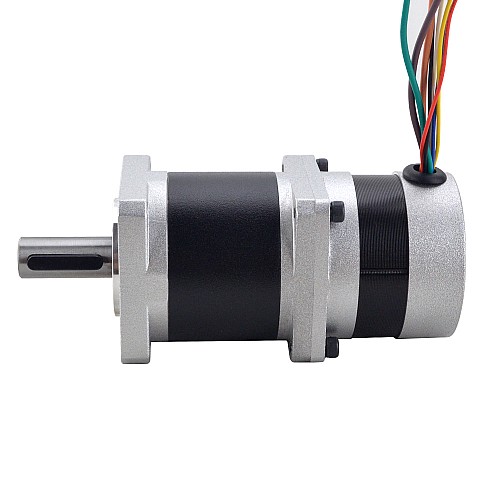 24V 84W 70RPM Geared Brushless DC Motor 8.63Nm(1221.4oz.in) 50:1 High Precision Gearbox - 57BLR50-24-01-HG50 | StepperOnline AU