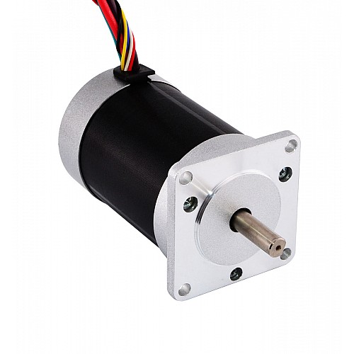 24V 3500RPM 0.6Nm 220W 14.0A Ф57x89mm Brushless DC Motor - 57BLR90-24-01 | StepperOnline AU