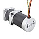 24V 220W 350RPM Geared Brushless DC Motor 5.10Nm(722.22oz.in) 10:1 High Precision Gearbox - 57BLR90-24-01-HG10 | StepperOnline AU
