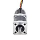 24V 220W 35RPM Geared Brushless DC Motor 25.00Nm(3540.29oz.in) 100:1 High Precision Gearbox - 57BLR90-24-01-HG100 | StepperOnline AU