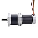 24V 220W 70RPM Geared Brushless DC Motor 20.00Nm(2832.23oz.in) 50:1 High Precision Gearbox - 57BLR90-24-01-HG50 | StepperOnline AU