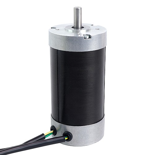 48V 3000RPM 0.6Nm 188W 5.40A Φ57x113.5mm Brushless DC Motor - 57BYA114-48-01 | StepperOnline AU