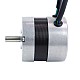 24V 3000RPM 0.16Nm 50W 2.90A Φ57x53.5mm Brushless DC Motor - 57BYA54-24-01 | StepperOnline AU