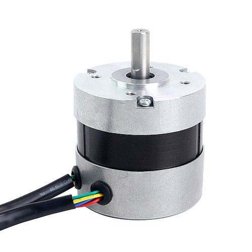 24V 3000RPM 0.16Nm 50W 2.90A Φ57x53.5mm Brushless DC Motor - 57BYA54-24-01 | StepperOnline AU