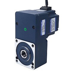 48V 150W 100RPM 10.50Nm(1486.92oz.in) 30:1 Geared Brushless DC Motor w/ Parallel Hollow Shaft Gearbox