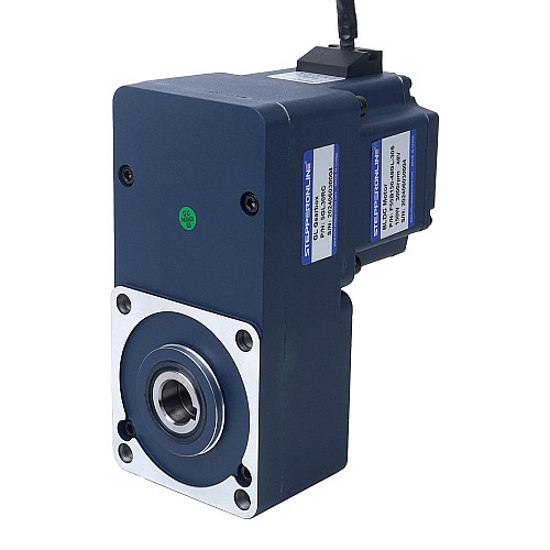 48V 150W 100RPM 10.50Nm(1486.92oz.in) 30:1 Geared Brushless DC Motor w/ Parallel Hollow Shaft Gearbox - F55B150-48GL-30S/5GL30RC | StepperOnline AU