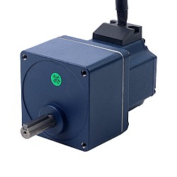 24V 40W 60RPM Geared Brushless DC Motor 4.65Nm(658.49oz.in) 50:1 Spur Gearbox