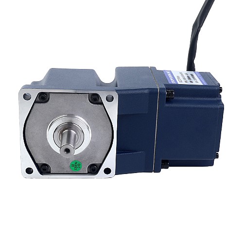24V 40W 60RPM Geared BLDC Motor 4.59Nm(650.34oz.in) 50:1 Right Angle Gearbox - F4B40-24GN-30S/4GN50RT | StepperOnline AU