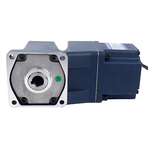 24V 120W 16.67RPM Geared BLDC Motor 40.00Nm(5664.47oz.in) 180:1 Right Angle Gearbox - F55B120-24GU-30S/5GU180RC | StepperOnline AU