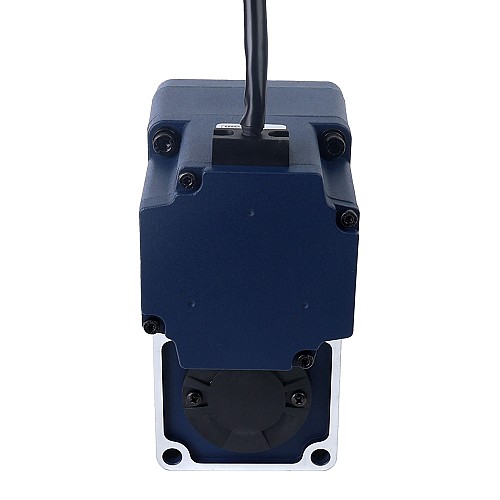 24V 150W 20RPM 50.00Nm(7080.58oz.in) 150:1 Geared Brushless DC Motor w/ Parallel Hollow Shaft Gearbox - F55B150-24GL-30S/5GL150RC | StepperOnline AU