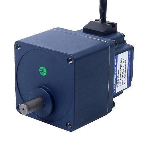 24V 60W 100RPM Geared Brushless DC Motor 4.18Nm(591.94oz.in) 30:1 Spur Gearbox - F5B60-24GN-30S/5GN30K | StepperOnline AU