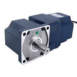 48V 200W 30RPM Geared BLDC Motor 27.16Nm(3845.76oz.in) 100:1 Right Angle Gearbox