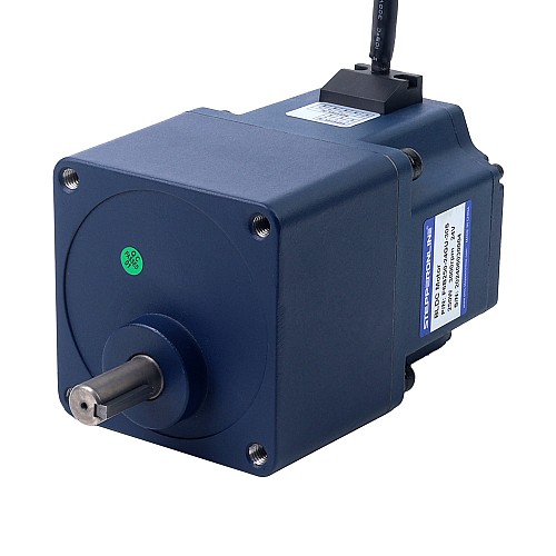 24V 250W 1000RPM Geared Brushless DC Motor 1.93Nm(273.31oz.in) 3:1 Spur Gearbox - F6B250-24GU-30S/6GU3K | StepperOnline AU