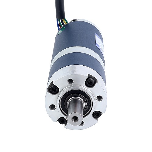 24V 60W 120RPM Geared Brushless DC Motor 3.80Nm(538.12oz.in) 25:1 Planetary Gearbox - M52B60-24P-30S/G52-25S1 | StepperOnline AU