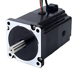 Nema 34 Stepper Motor 4.8Nm(679.74oz.in) with 24V 6.8W Electromagnetic Brake