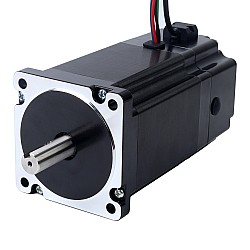 Nema 34 Stepper Motor 8.5Nm(1203.70oz.in) with 24V 6.8W Electromagnetic Brake
