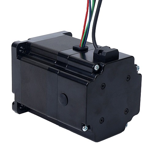 Nema 34 Stepper Motor 4.8Nm(679.74oz.in) with 24V 6.8W Electromagnetic Brake - 34HS31-6004D-B700 | StepperOnline AU