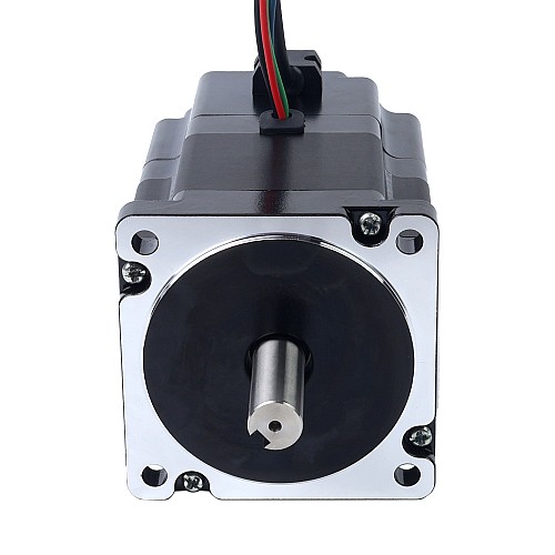 Nema 34 Stepper Motor 4.8Nm(679.74oz.in) with 24V 6.8W Electromagnetic Brake - 34HS31-6004D-B700 | StepperOnline AU