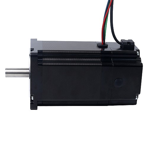 Nema 34 Stepper Motor 8.5Nm(1203.70oz.in) with 24V 6.8W Electromagnetic Brake - 34HS46-6004D-B700 | StepperOnline AU