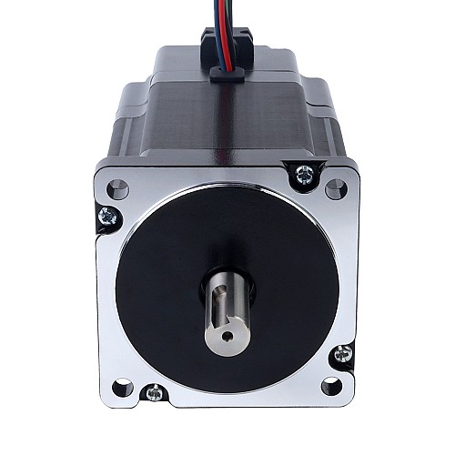 Nema 34 Stepper Motor 8.5Nm(1203.70oz.in) with 24V 6.8W Electromagnetic Brake - 34HS46-6004D-B700 | StepperOnline AU