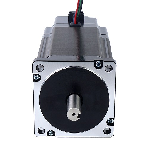 Nema 34 Stepper Motor 13.0Nm(1840.95oz.in) with 24V 6.8W Electromagnetic Brake - 34HS61-6004D-B700 | StepperOnline AU