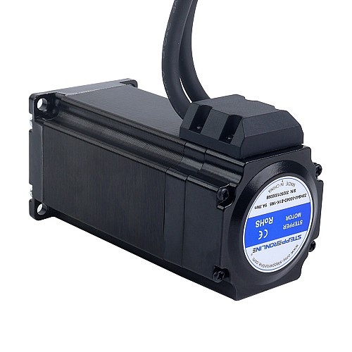 S Series Nema 23 Closed Loop Stepper Motor 3.00Nm(424.83oz.in) Encoder 1000PPR(4000CPR) - 23HS40-5004D-E1K-1M5 | StepperOnline AU